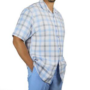 Men's Two Piece Walking Set, Blue